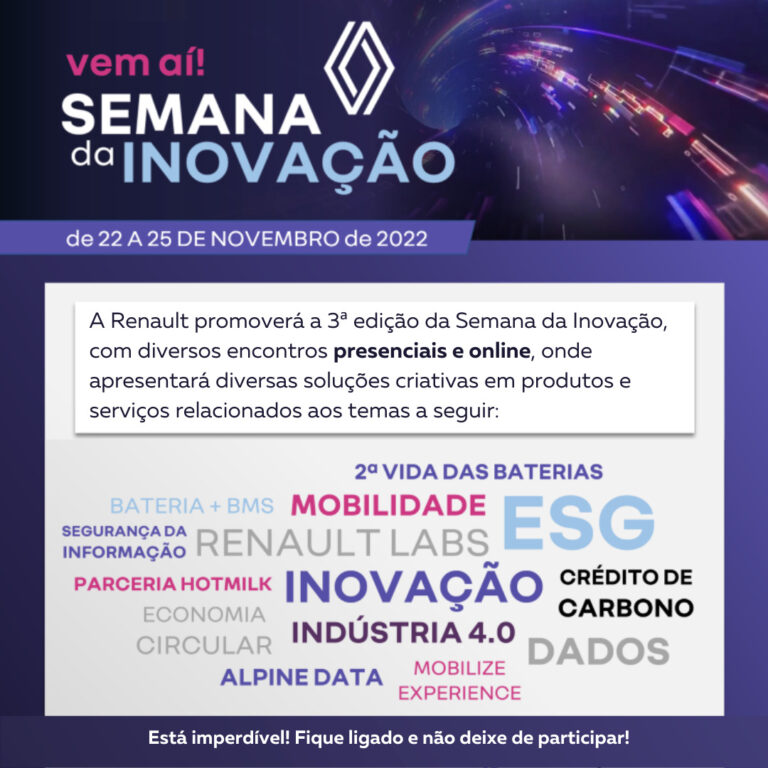 3ª Edição da Semana da Inovação – Renault do Brasil